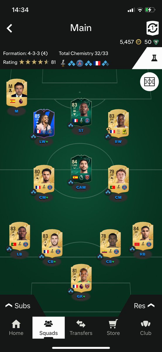 MarcGK47's tweet photo. @FIFA22_INFO PSG P&amp;P https://t.co/CKjZHqxisU