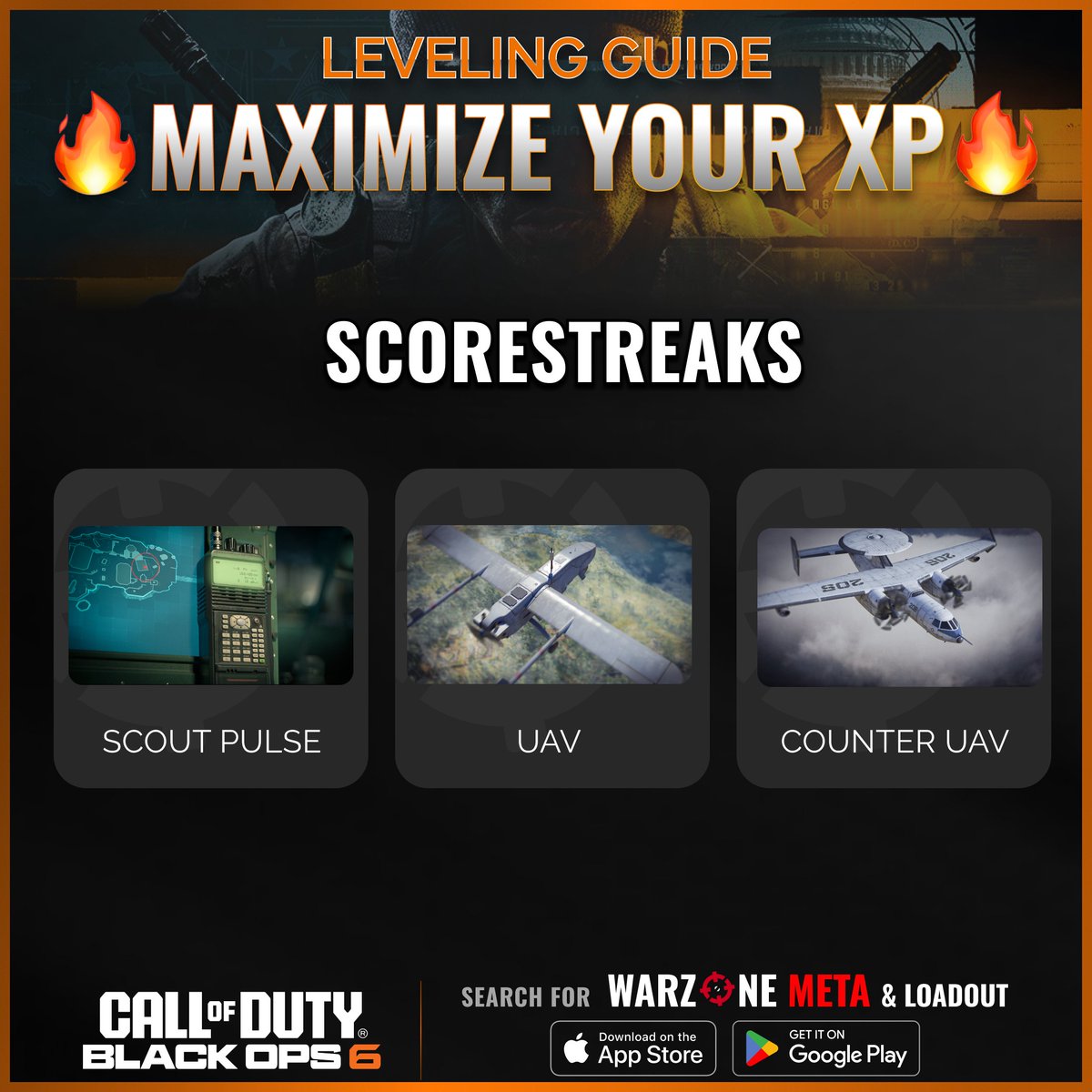 WZStatsGG's tweet photo. ‼️ MAXIMIZE YOUR XP ‼️
#BlackOps6 https://t.co/im8PTtDtOj