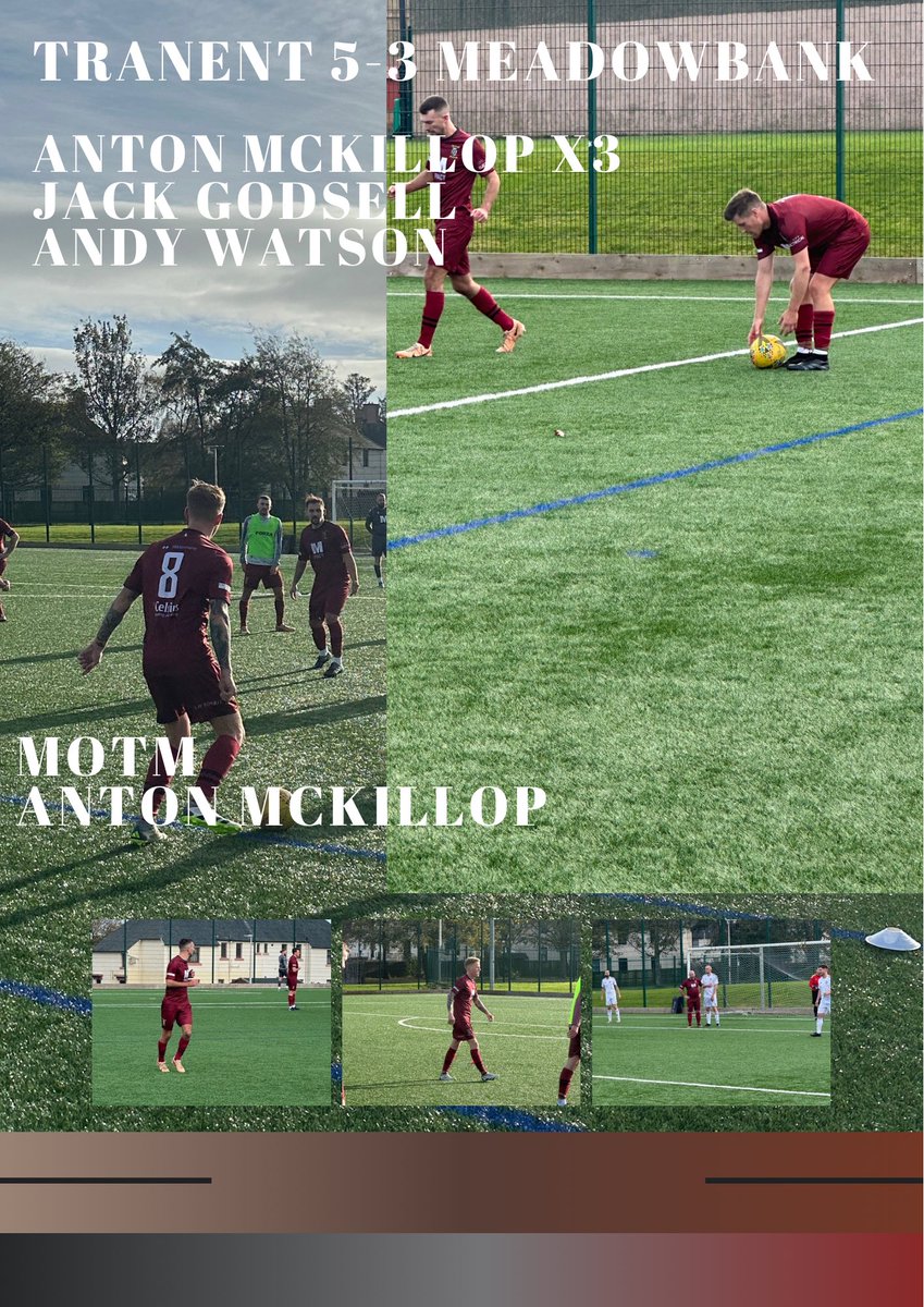 AfcTranent's tweet image. BACK TO WINNING WAYS 👊🇱🇻

Much more like ourselves today with a good win against a good meadowbank side 👏