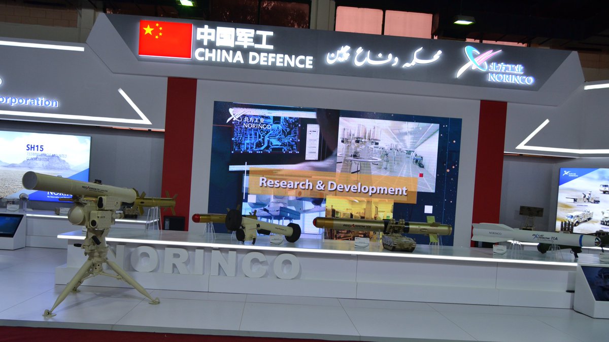 Defense_Talks's tweet image. A view of Chinese Anti-Tank Guided Missile showed at the #IDEAS2022, in Karachi, Pakistan. 🇵🇰🇨🇳

- Red Arrow 9A,
- Red Arrow 12, 
- Red Arrow 10E,