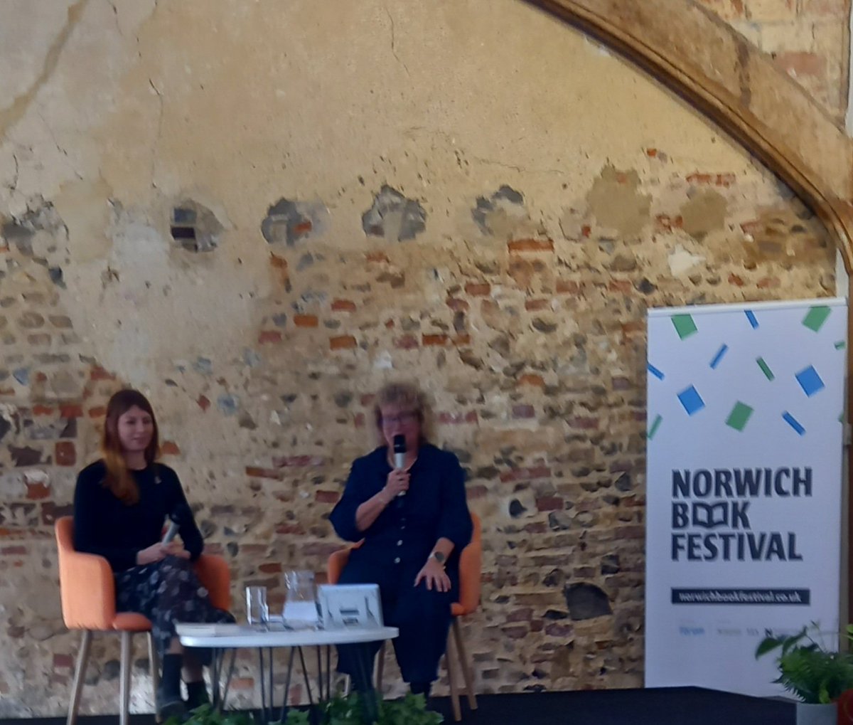 Amanda Addison (@amandaauthorart) on Twitter photo Fascinating conversation on medieval women writers <a href="/BookFestNorwich/">Norwich Book Festival</a> <a href="/WritersCentre/">National Centre for Writing</a> with <a href="/LomasSal/">sally-anne lomas</a> and <a href="/HettaHowes/">Dr Hetta Howes</a> Lots of contemporary relevance. Fascinating conversation on medieval women writers <a href="/BookFestNorwich/">Norwich Book Festival</a> <a href="/WritersCentre/">National Centre for Writing</a> with <a href="/LomasSal/">sally-anne lomas</a> and <a href="/HettaHowes/">Dr Hetta Howes</a> Lots of contemporary relevance.