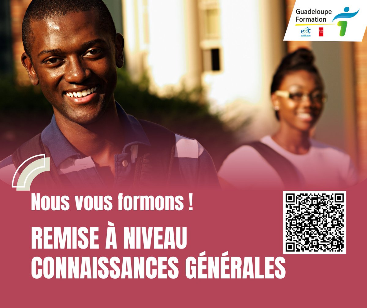 Gpe_Formation's tweet photo. Nous vous proposons 2 formations dans le domaine de la remise à niveau📈 :
- Préprofessionnalisation E2C 
- Lutte contre l’illettrisme
Retrouvez toutes les formations remise à niveau-connaissances générales sur notre site Internet
https://t.co/sUbAith0TE https://t.co/H2L41dm1sP