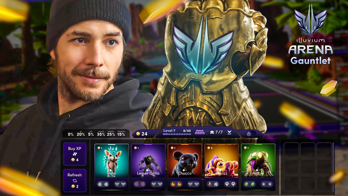 illuvination's tweet image. This is by far the best Video I have produced in my Years as a Content Creator. 🙌

I hope we can onboard a lot of new Players with it and help the existing ones to understand @illuviumio Gauntlet fully. 🏆

Feel free to Share, Like, Comment and Subscribe to get the most eyes on…