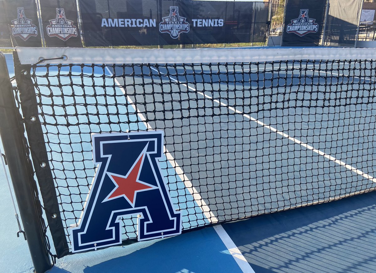 Tennis (Championships), Anyone?

We’ve got <a href="/American_Conf/">The American</a> Individual Tennis Championships all day on ESPN+, beginning with both doubles finals at 9:00 AM CT. Great to be in Houston with <a href="/moorejeffrey/">jeff moore</a>, <a href="/M_Trivelpiece/">Maria Trivelpiece</a>, &amp; crew.
