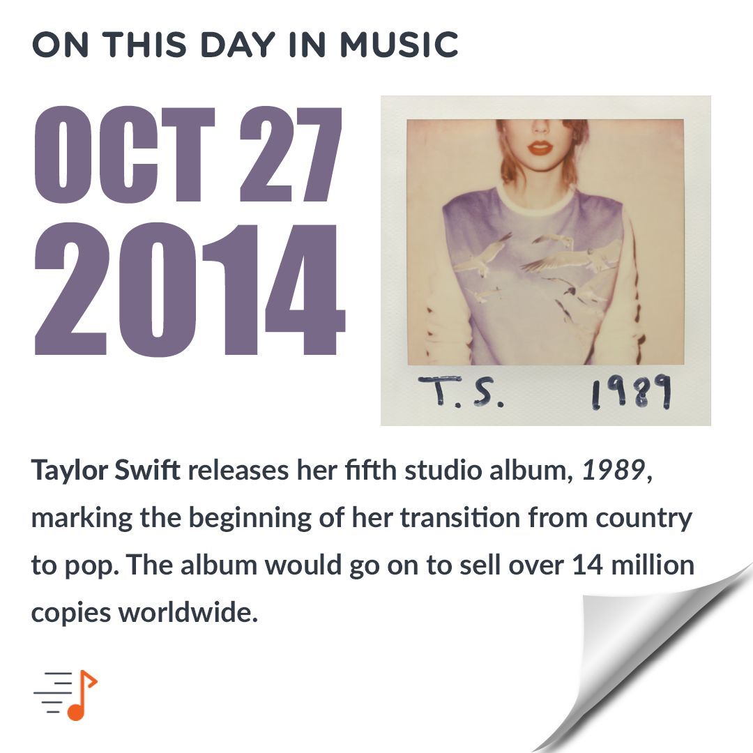 #OnThisDay 1️⃣0️⃣ years ago! The release of a #TaylorSwift classic.

🎼: sheetmusicdirect.com/go/taylor-swift