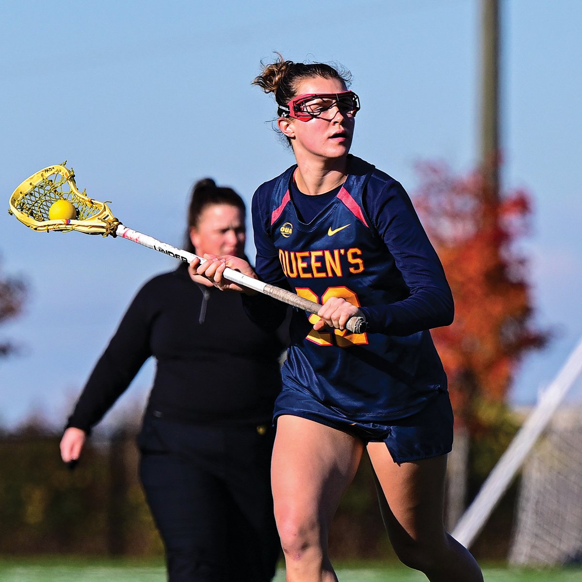 OUAsport's tweet photo. Final day of the #OUA Lacrosse Championship.🥍

Gold Medal 🥇
🆚 @queensgaels v. @OT_Ridgebacks
📅 October 27 @ 12:00pm
📍 Kiwanis Field
💻 https://t.co/1evOLb7w1I

📸Mackenzie Gerry
#BannerSeason https://t.co/3xL3AKuaaF