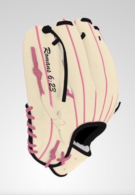 Baumgardner74's tweet photo. Tyrus received his new glove this week honoring his mother who passed away in July! It’s perfect! 
@tbaumgardner20 @44ProCustom https://t.co/YkxYOIWNQD