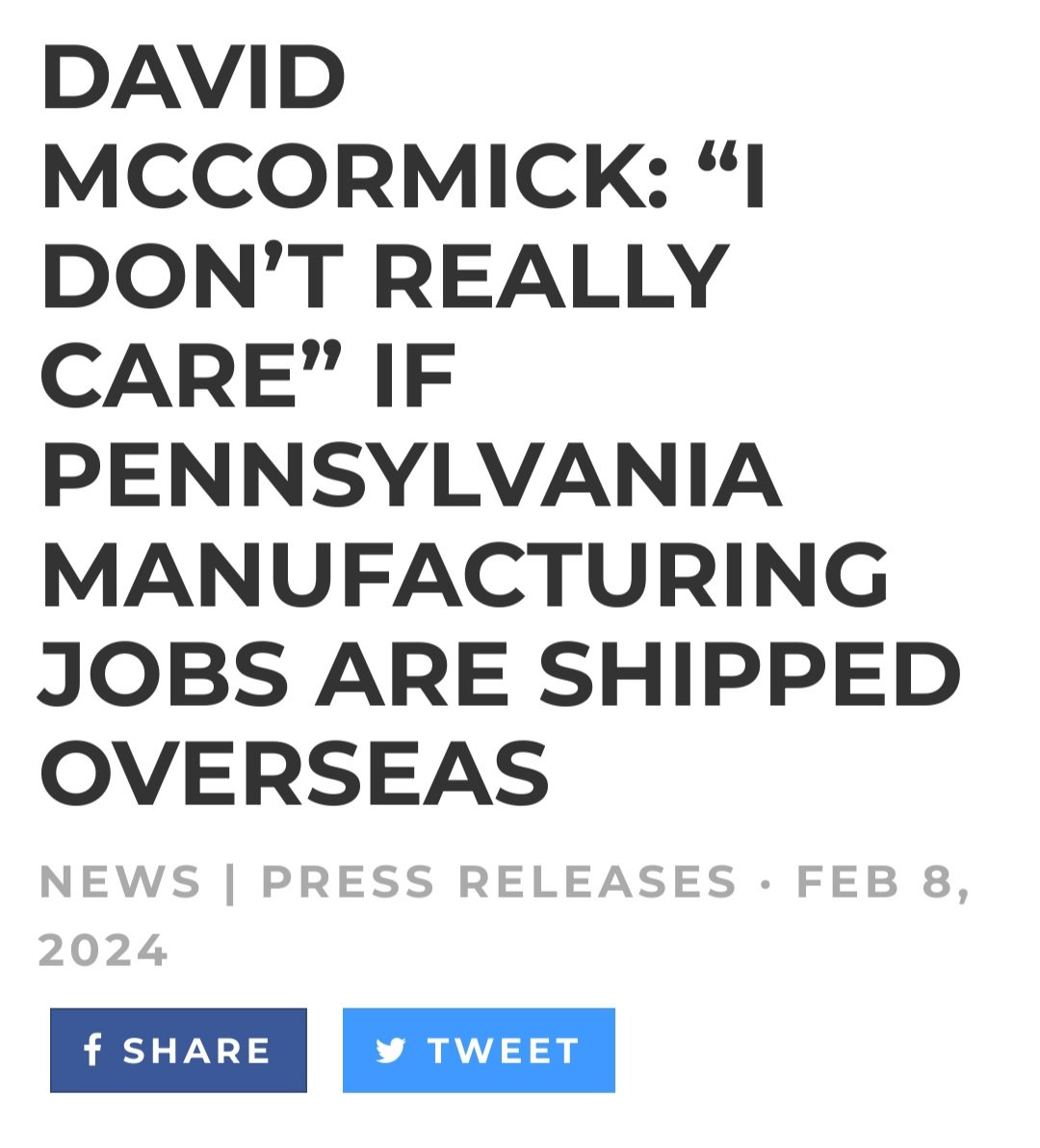 wilg111's tweet photo. @DaveMcCormickPA Pennsylvania #Pennsylvanians #Pennsylvania #VoteBluePA #VoteBlue https://t.co/PfrQXRnp0D