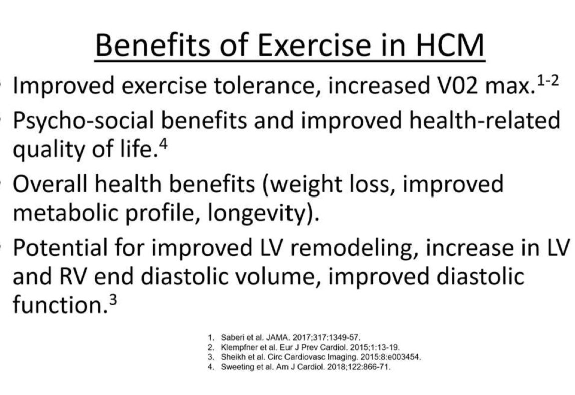 Kate Raiti (@raitiation) on Twitter photo Exercise in patients with HCM is beneficial 🏃♀️🏋️♂️🫀<a href="/mmartinezheart/">Matthew W Martinez</a> <a href="/HCMSummit/">International HCM Summit 9</a> <a href="/CardioNerds/">CardioNerds</a> #HCMSummit8 Exercise in patients with HCM is beneficial 🏃♀️🏋️♂️🫀<a href="/mmartinezheart/">Matthew W Martinez</a> <a href="/HCMSummit/">International HCM Summit 9</a> <a href="/CardioNerds/">CardioNerds</a> #HCMSummit8