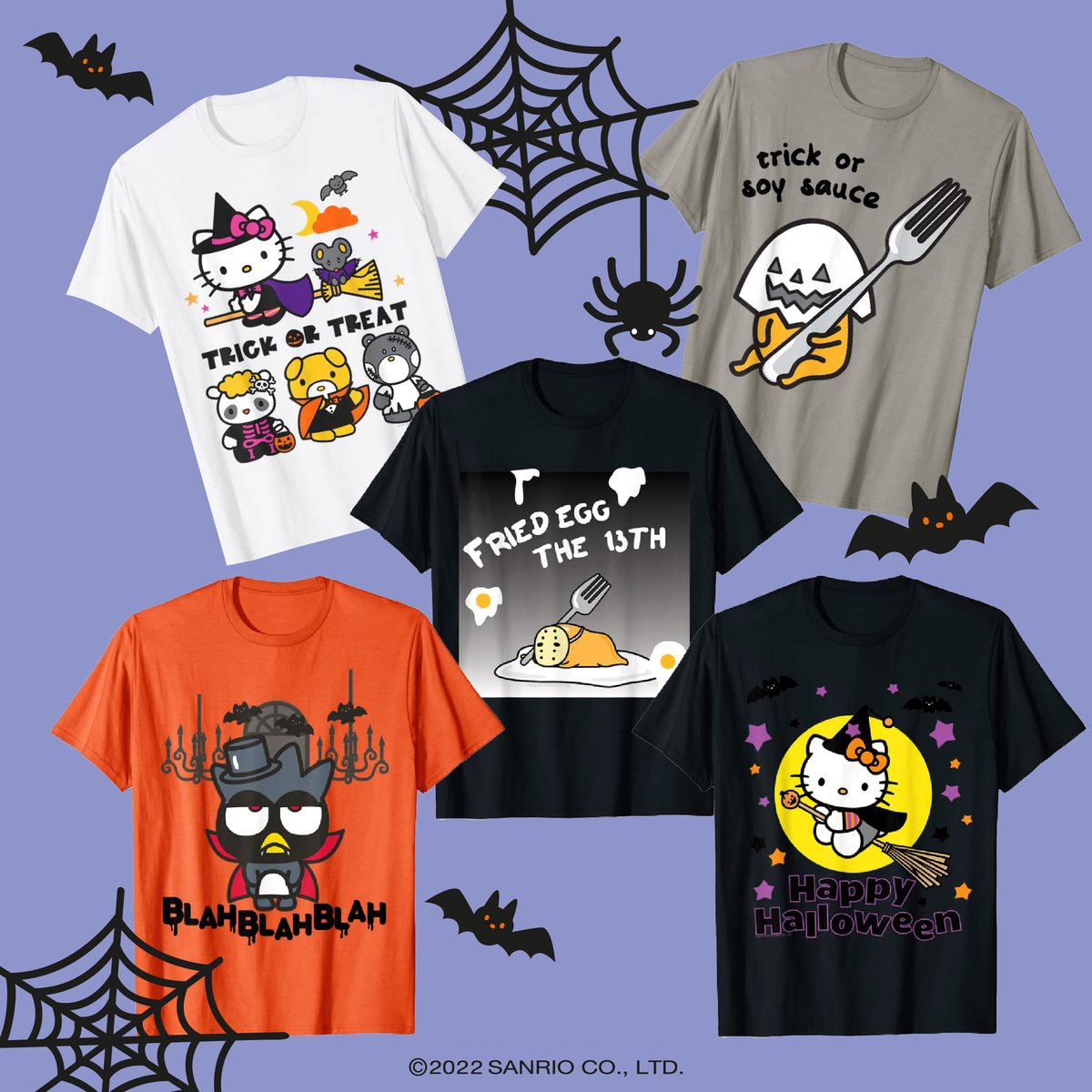 WeRHelloKitty's tweet image. 👻 Go trick or treating in the Neighborhood with these super cute #Halloween t-shirts! 🧟

🦇They're available on Amazon.de .fr,. co.uk and .es🕸️

🎃Choose your fav and let us know in the comments ⬇️

#hellokittyandfriends #sanrio #amazon
