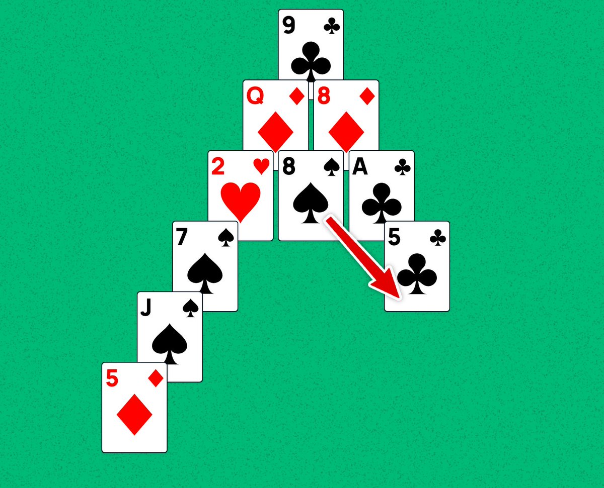 Play Pyramid Solitaire tweet media