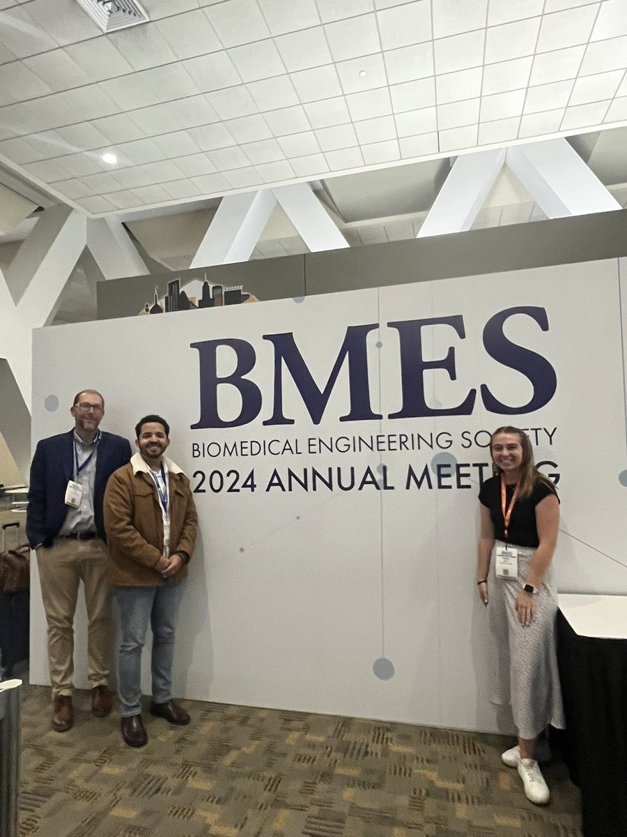 YoungLabVU's tweet image. And that’s a wrap on #BMES2024 !