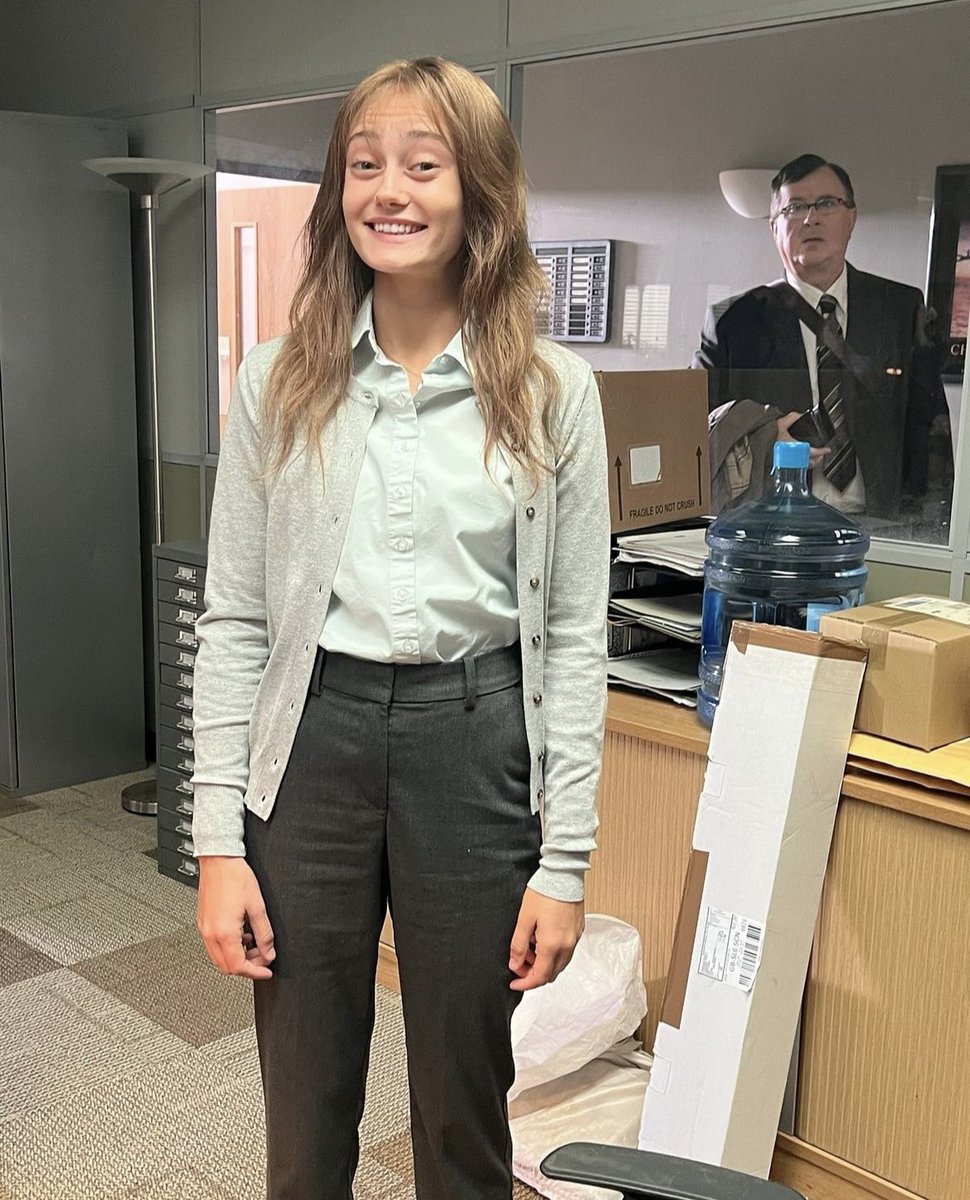 thinkerpurnell's tweet image. bts of ella on the set of sweetpea