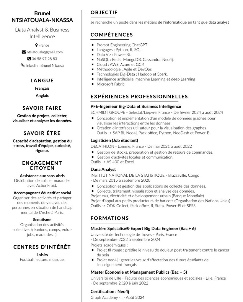 Brunel recherche un emploi dans l'informatique : 
✅️Poste : données informatiques
✅️Disponibilité : immédiate
✅️Mobilité : France
 
❣️🔄 ne coûte rien. Merci