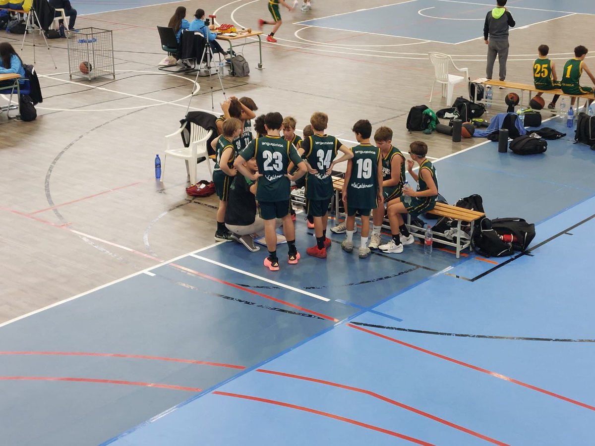 Denia 45-70 <a href="/escolapiascb/">CB Escolapias</a> 
🏀Preinfantil masculino verde
#BaloncestoColegial
