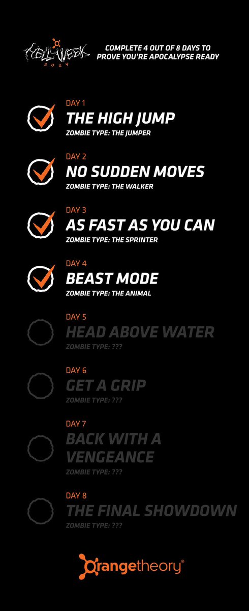 TLThompson731's tweet image. #sundayfunday #otfhellweek day4 ✔️ also known as T-shirt day!! 🔥🍊👊🏻