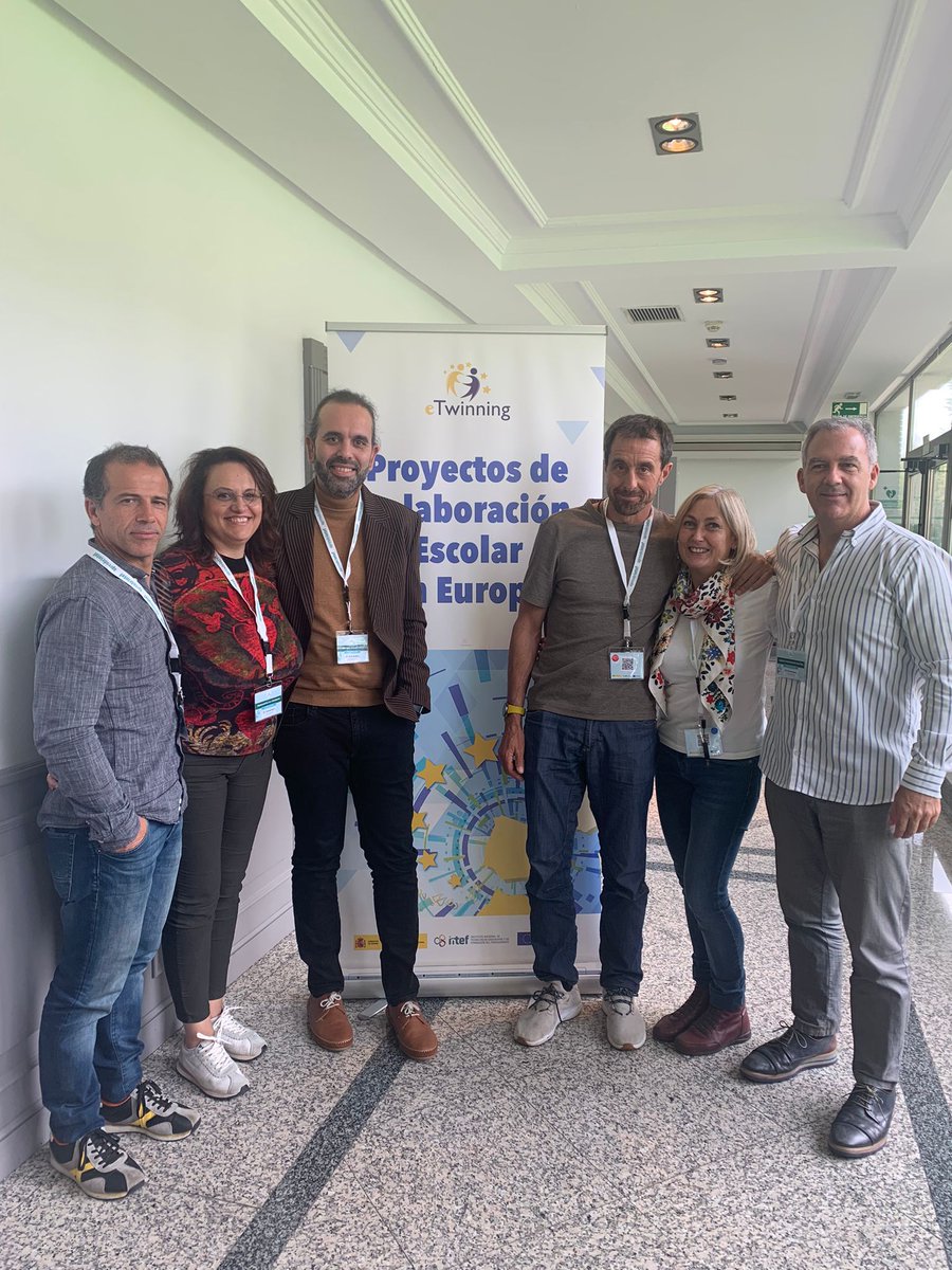 Muchas gracias a todos por los momentos, experiencias y formación recibida estos días de <a href="/eTwinning_es/">eTwinning España</a>
<a href="/eTwinningEurope/">eTwinningEurope</a>
<a href="/EduSinFront_Ex/">Jornada Educar Sin Fronteras</a>
#EmbajadaExt
<a href="/maria_matrinpe/">MARÍA TRINIDAD PÉREZ 🌱</a> 
<a href="/MargaritaGil3/">Margarita Gil</a> 
<a href="/CamiloRM23/">Camilo Rodriguez</a> 
<a href="/monsecamacho13/">Monse Camacho</a> 
<a href="/Moisescanada/">Moisés Cañada López</a> 
<a href="/rincn_antonio/">Juan Antonio Rincón Carballo</a> 
<a href="/akellopez/">Ángel López Corrales</a>