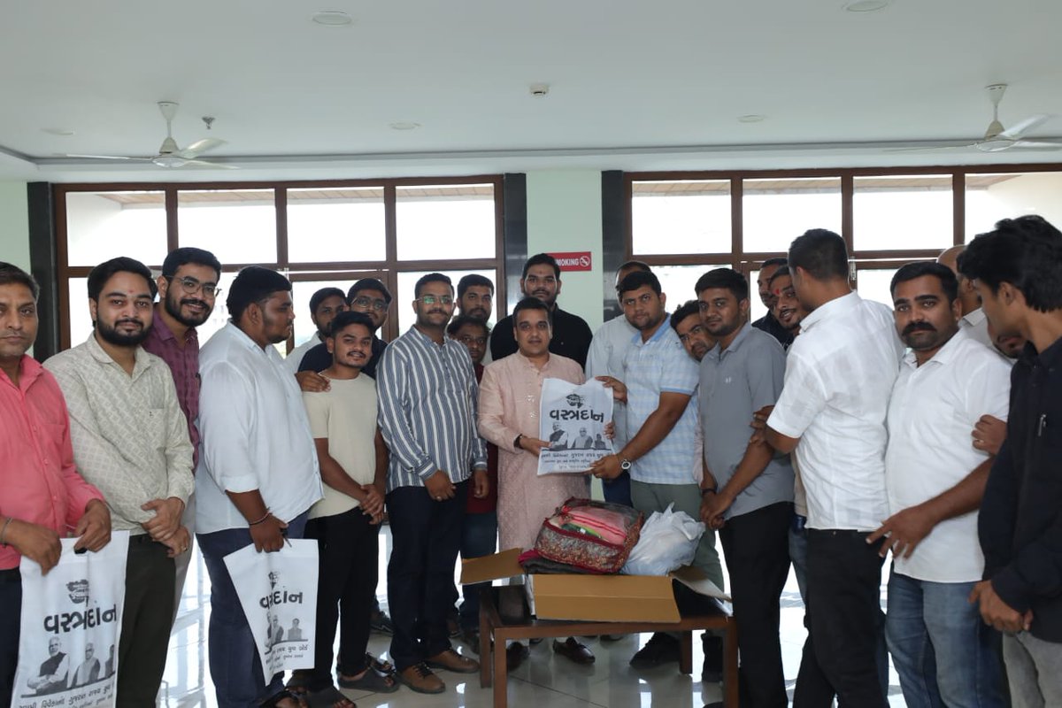 Making others smile is the best way to celebrate and make a "Happy" Diwali.

Under the wonderful initiative by <a href="/svgrybguj/">Swami Vivekanand Gujarat Rajya Yuva Board</a>, shared the joy of gifting clothes to the much needed ones.

You can double the joy of someone's diwali, too.