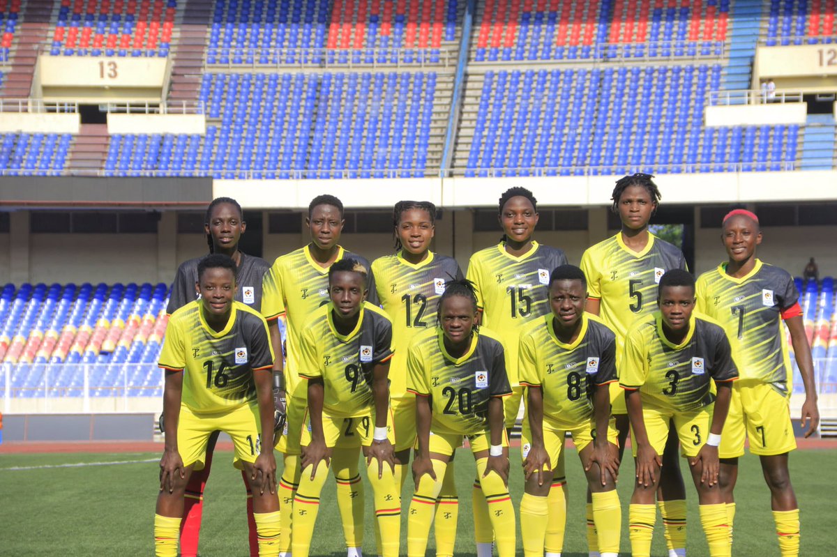 AhmedMarsha's tweet photo. Uganda National Women Team
Crested Cranes humbles DR Congo 2-1 in their own backyard in Kinshasa.
#WomenFootballUG https://t.co/3TuvY9uRAe
