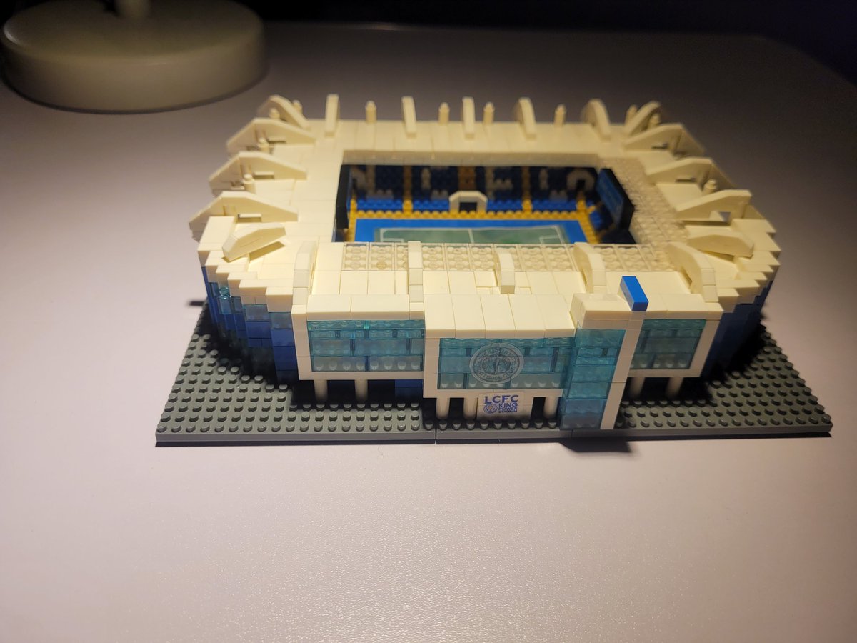 Higglepug's tweet photo. @LCFC  finally completed Stadium..   after a few false starts .. https://t.co/vmZ59o38m1