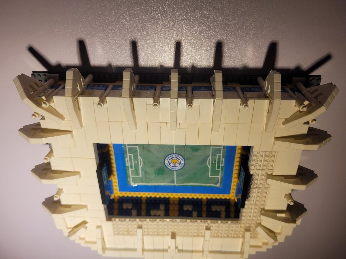 Higglepug's tweet photo. @LCFC  finally completed Stadium..   after a few false starts .. https://t.co/vmZ59o38m1
