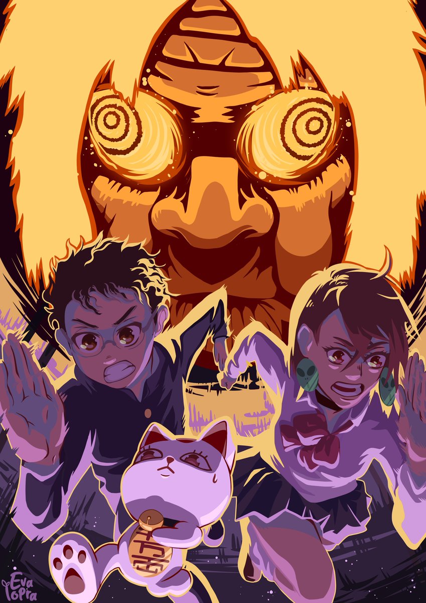 EvaLopra's tweet image. DANDADAN FANART!!🥰

#ダンダダン #Dandadan