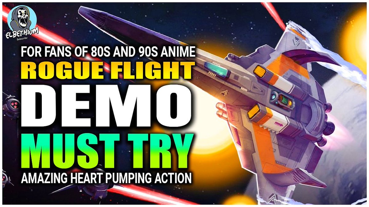 elbethium's tweet image. 👉 youtu.be/jxcjLV7l4CM

@TruantPixel's Rogue Flight

Is OUT, and i thought i'd play the available demo. Extreme difficulty for good measure, we wanna make this fair 😄👍

Check out this nostalgia fueled AWESOMNESS!
Awesome female MC, 80s-90s anime, Starfox??

DO IT!!!