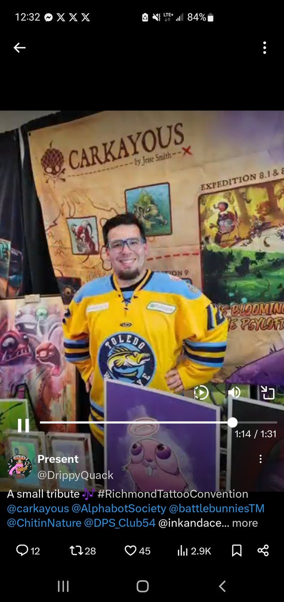 🌳 Chitin Nature 🌳 (@chitinnature) on Twitter photo Do you know this Slaker?
<a href="/carkayous/">Carkayous</a> 2025 Baby!
<a href="/RichmondTat2Con/">RichmondTattooCon</a> Artist Alley!
Can't wait tonsee your face again!!
<a href="/TravisSchaller/">Hesk</a> and Luna are amazing people, friends and Humans.
#Friendship #Love #Family #Carkayous <a href="/jessesmithart/">Jesse Smith</a> @LetsGro Do you know this Slaker?
<a href="/carkayous/">Carkayous</a> 2025 Baby!
<a href="/RichmondTat2Con/">RichmondTattooCon</a> Artist Alley!
Can't wait tonsee your face again!!
<a href="/TravisSchaller/">Hesk</a> and Luna are amazing people, friends and Humans.
#Friendship #Love #Family #Carkayous <a href="/jessesmithart/">Jesse Smith</a> @LetsGro