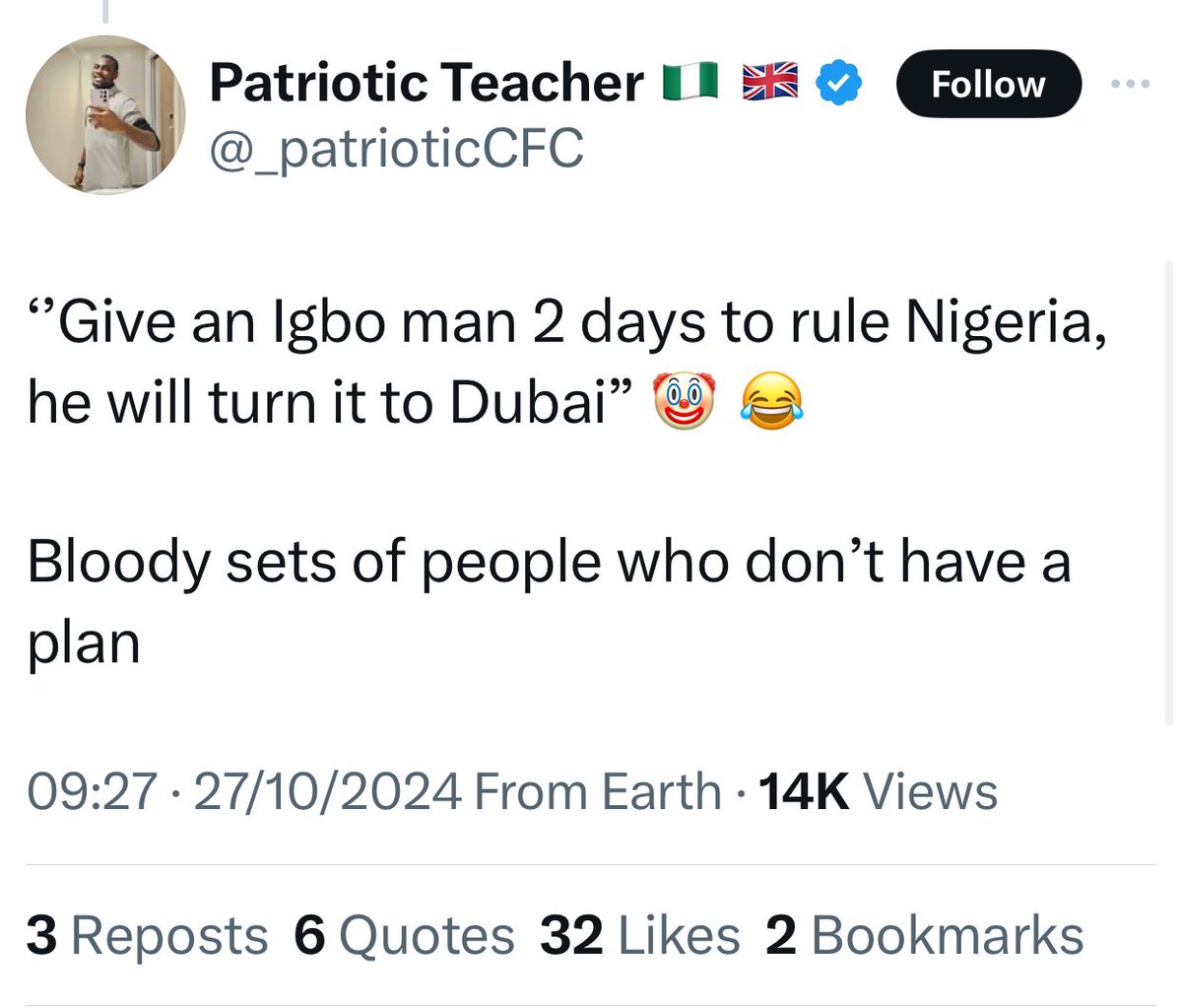 Doc_steena's tweet image. One the right is one of those who said all nasty things to Igbos when the spoke about the white washing nature of Umahi. They said so many unprintable things about the Igbos for speaking up against their brother, well, for me I have always known there is an ulterior motive for…