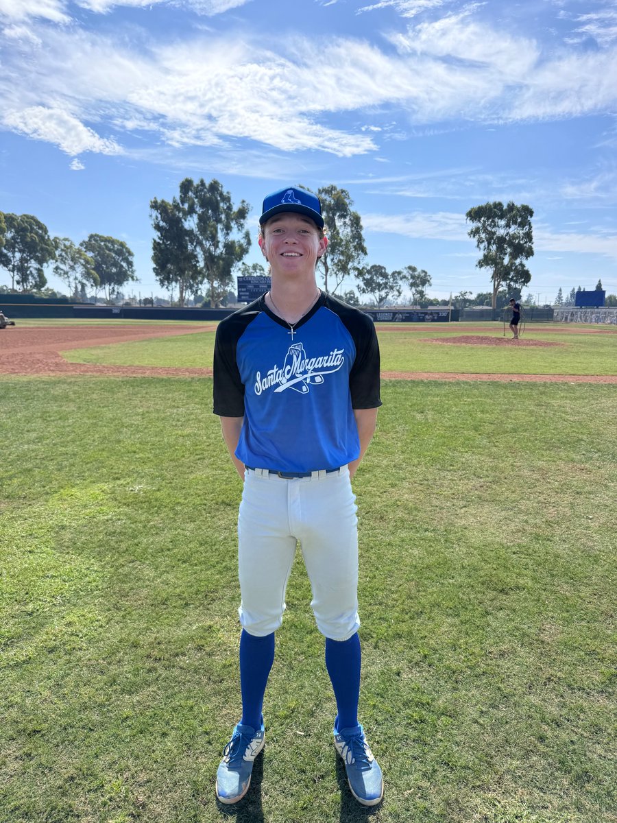 Five Tool California (@fivetoolca) on Twitter photo F: Santa Margarita Blue Sox 3, West Coast Red Sox 18U 1
PoG: <a href="/tyler_unter_/">Tyler Unter</a> 4 IP, 6K, 2H, 0 ER F: Santa Margarita Blue Sox 3, West Coast Red Sox 18U 1
PoG: <a href="/tyler_unter_/">Tyler Unter</a> 4 IP, 6K, 2H, 0 ER