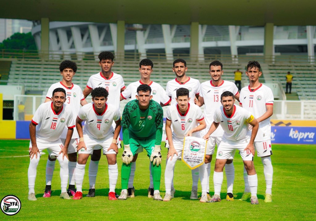 Yemen_FI's tweet photo. 🔴 منتخباتنا الوطنية في أقل من شهر :

منتخب الشباب تأهل إلى نهائيات كأس آسيا الصين 2025 ✅.

منتخب الناشئين تأهل إلى نهائيات كأس آسيا السعودية 2025✅. https://t.co/4AxLOvPWav