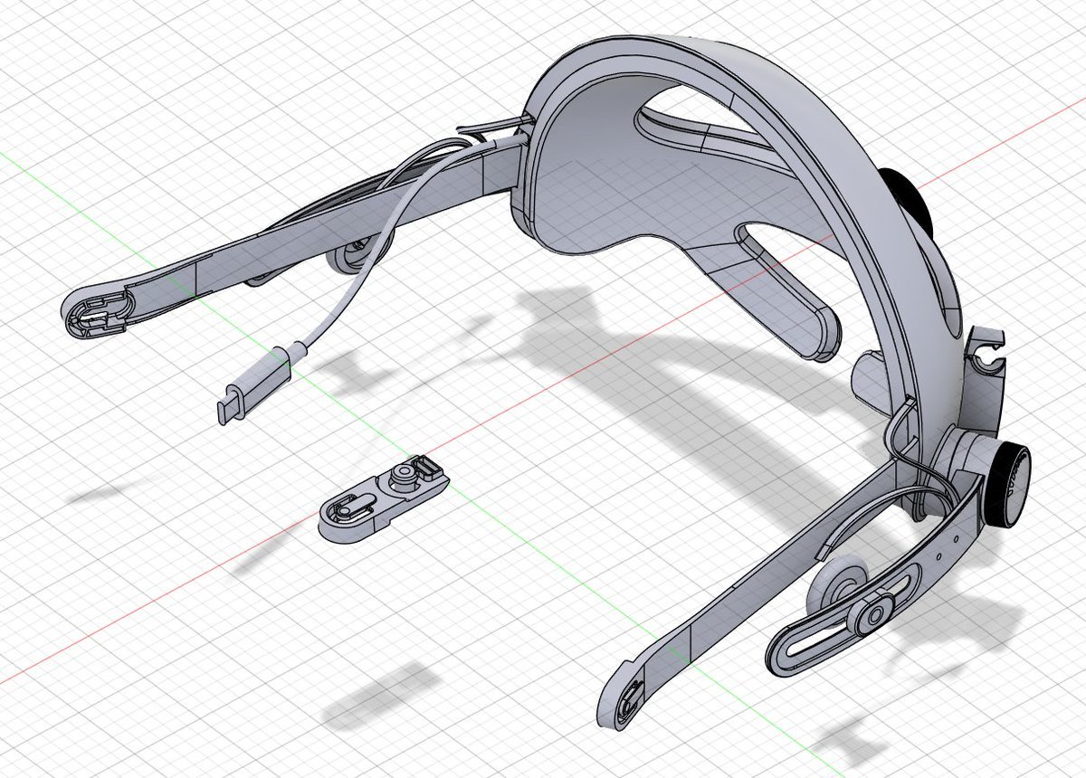 Bigscreen Beyondの純正オーディオストラップですが、公式のSTEP