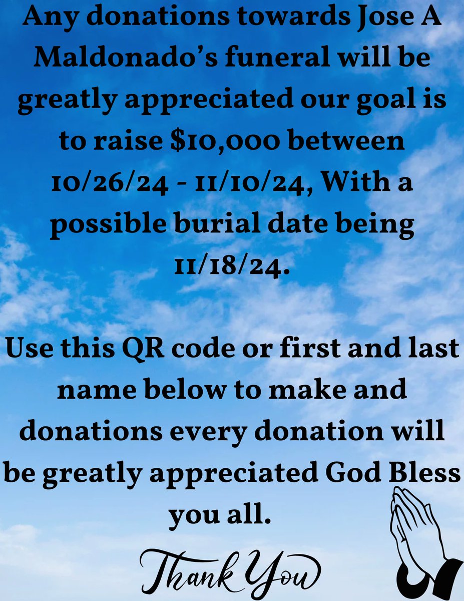 ReeseIsFly's tweet photo. A week ago one of my dearest friends lost her father her and her family are trying to raise up to $10,000 to bury him if you can help donate to there family it would be greatly appreciated the zelle is at the end any donations would be greatly appreciated 🙏🏾

#donations #Donate https://t.co/CCrL0AkY3b