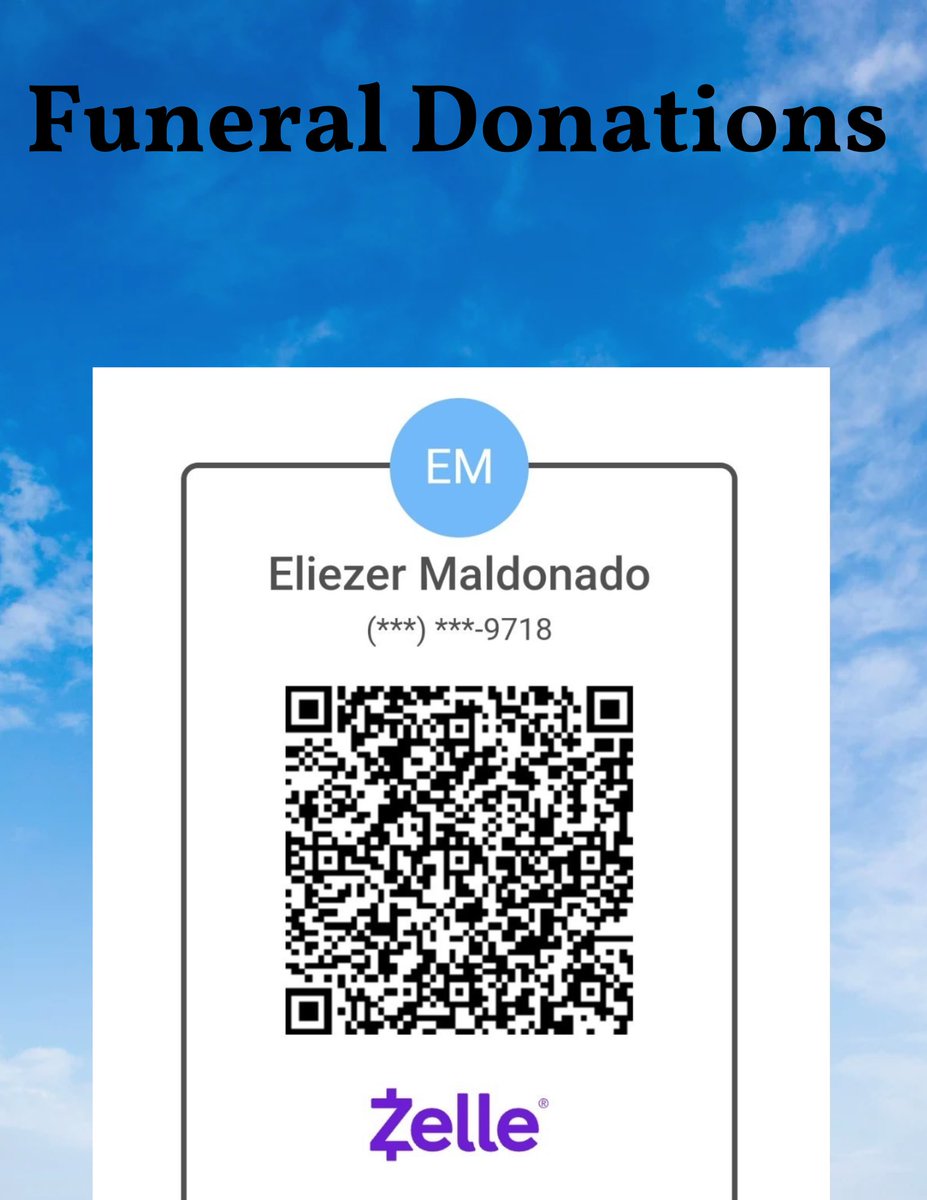 A week ago one of my dearest friends lost her father her and her family are trying to raise up to $10,000 to bury him if you can help donate to there family it would be greatly appreciated the zelle is at the end any donations would be greatly appreciated 🙏🏾

#donations #Donate