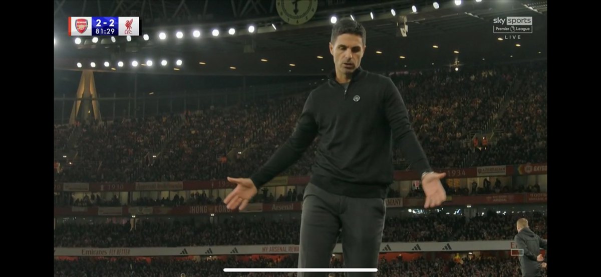 Arsenalnewschan's tweet image. 🗣️Mikel Arteta thinks that #Arsenal deserved to beat #Liverpool today: "I am very proud of the team today. The courage, the quality, the domination and playing how we wanted to play today.

"I think we deserved to win the game. We were the better team but obviously we didnt and…