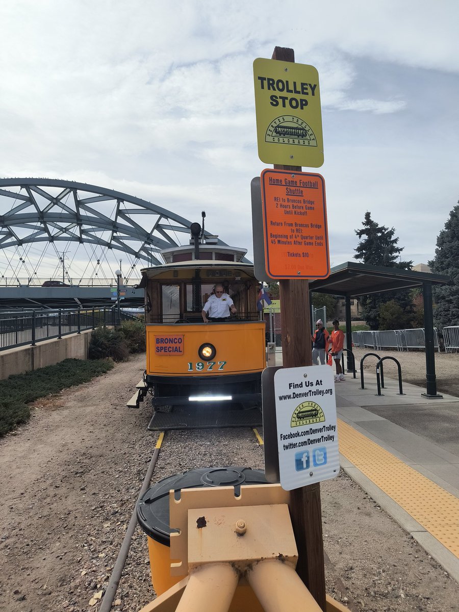 Denver Trolley (@denvertrolley) on Twitter photo Roll with us to <a href="/Broncos/">Denver Broncos</a> game!!!
Alllll aboooooooaaaard!!!
denvertrolley.org
#TrolleyLove
#BroncosCountry Roll with us to <a href="/Broncos/">Denver Broncos</a> game!!!
Alllll aboooooooaaaard!!!
denvertrolley.org
#TrolleyLove
#BroncosCountry