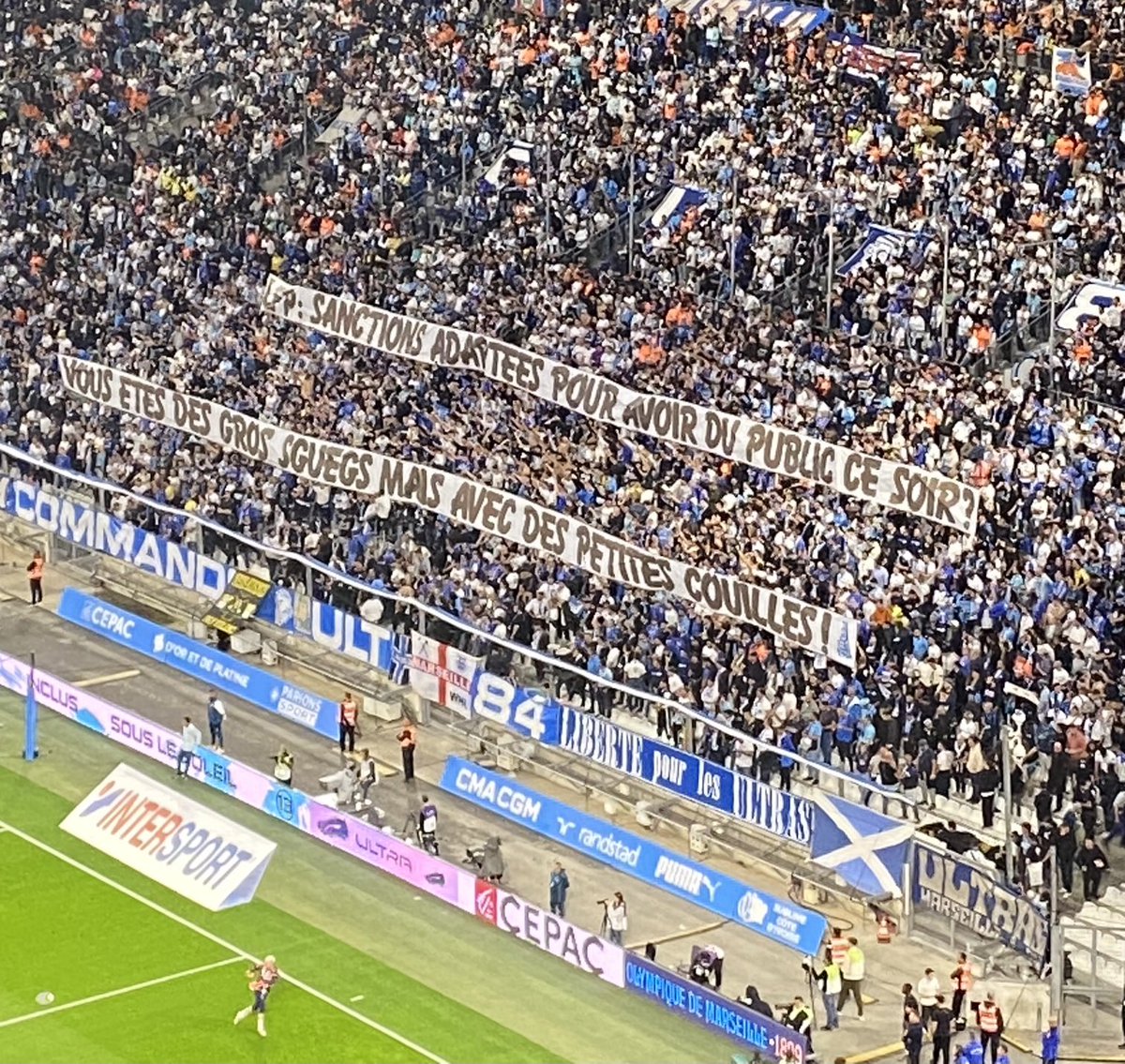 Un message clair au Vel…. 😂