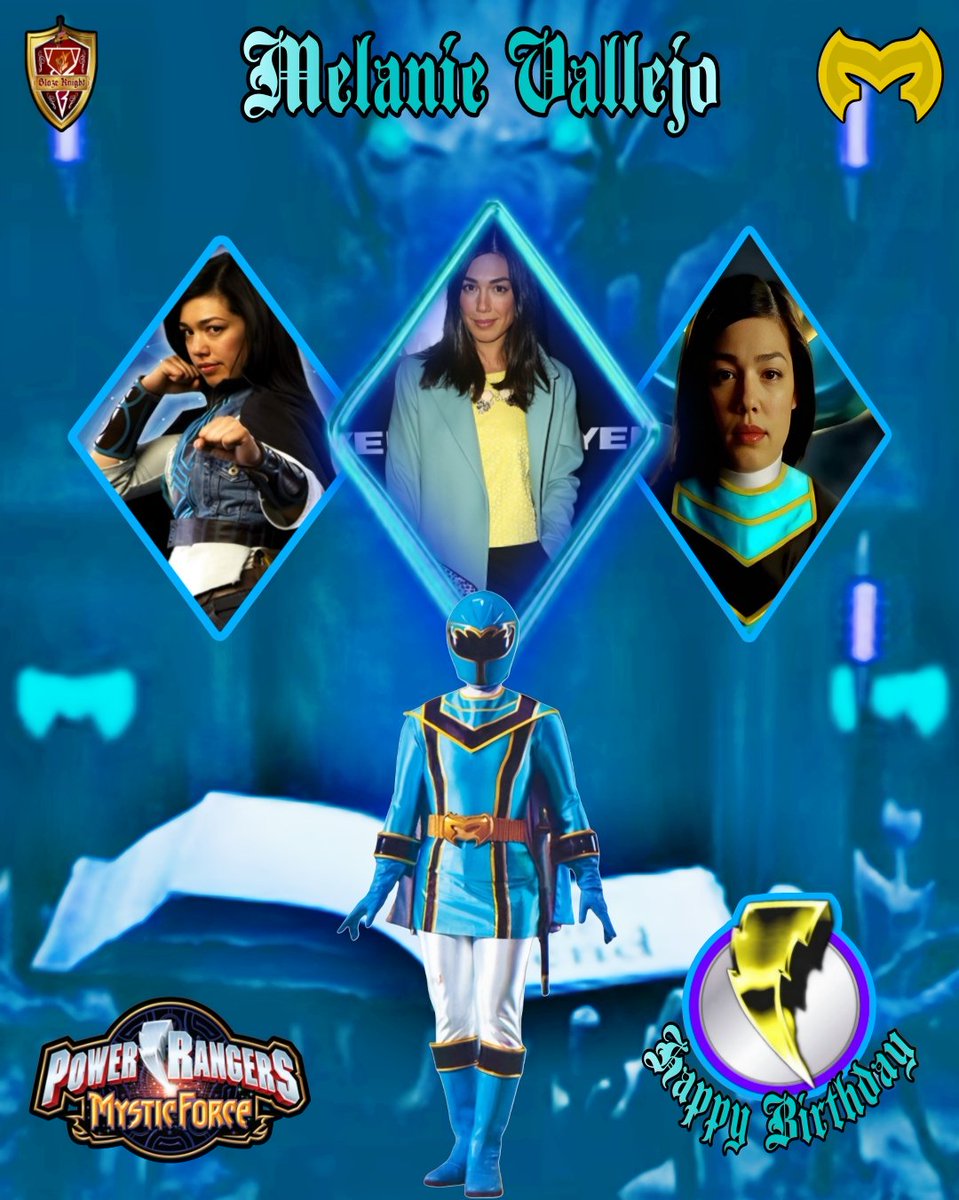 Blaze_Knight95's tweet photo. Happy Morphinominal Birthday to @_MelanieVallejo . โก๐ฉต๐ง๐ปโโ๏ธ๐ฅณ
She played Madison Rocca in #MysticForce. We all send her our best Birthday wishes her way.
May the power protect her always. โก๐๐ปโจ
#PowerRangers #MadisonRocca #ForeverBlue https://t.co/V6M8re8BGA