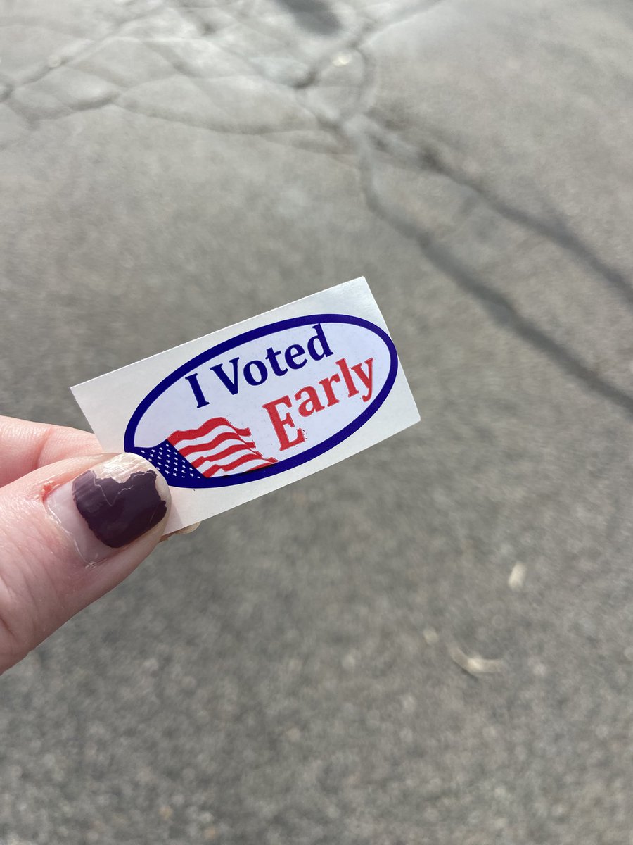 rubydeuxdetroit's tweet photo. We did it!! #voteearly #voteblueMichigan #washtenawcounty @KamalaHarris https://t.co/48HrjbXuZm
