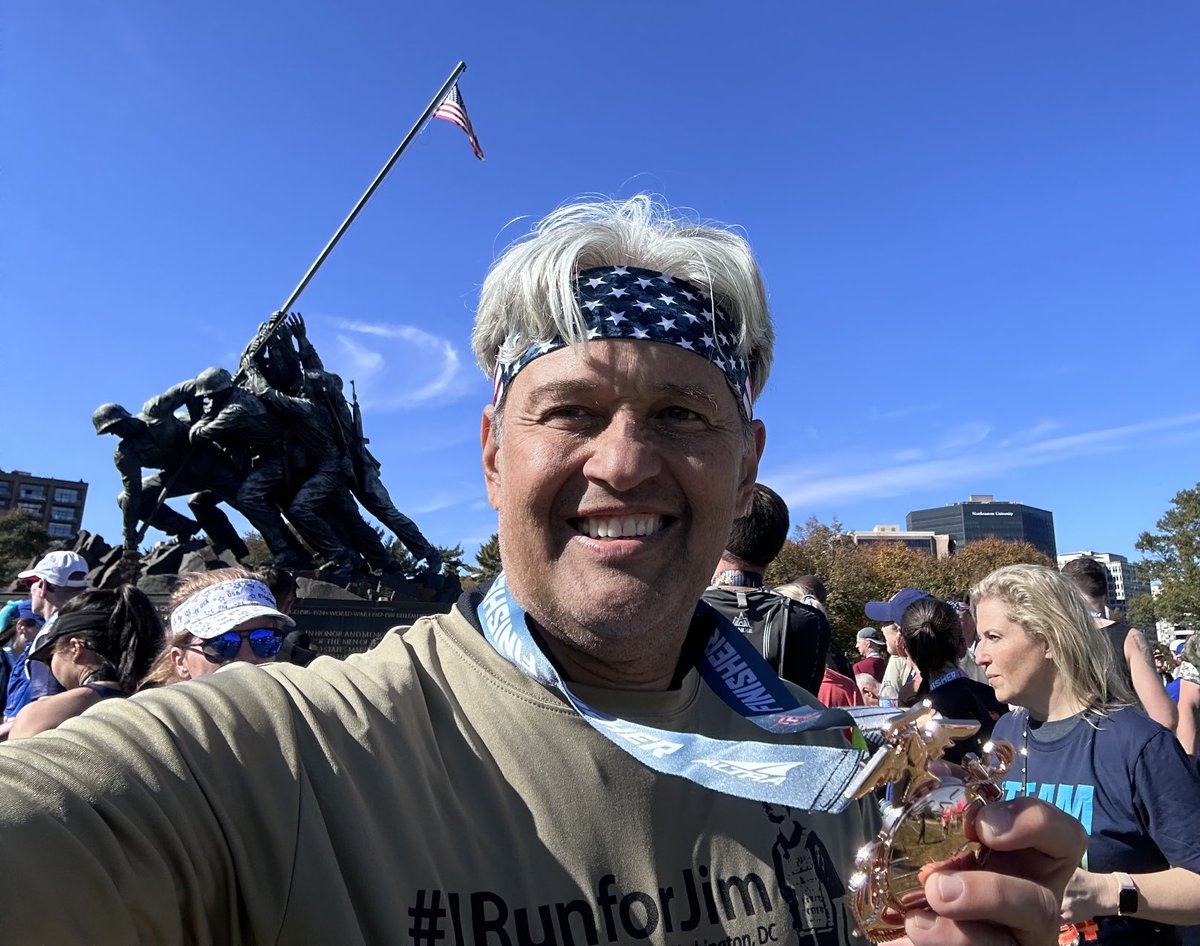 Jorge Toledo (@jorgetoledo1775) on Twitter photo Well, mission accomplished. I finished the Marine Corps Marathon honoring Jim Foley’s memory and legacy, hostages, political prisoners, and their families. Thanks to <a href="/JamesFoleyFund/">James W. Foley Legacy Foundation</a> , <a href="/FoleyDi/">Diane M. Foley</a> , and <a href="/Tenacious_Gray/">Benjamin Gray</a> for this opportunity. Well, mission accomplished. I finished the Marine Corps Marathon honoring Jim Foley’s memory and legacy, hostages, political prisoners, and their families. Thanks to <a href="/JamesFoleyFund/">James W. Foley Legacy Foundation</a> , <a href="/FoleyDi/">Diane M. Foley</a> , and <a href="/Tenacious_Gray/">Benjamin Gray</a> for this opportunity.