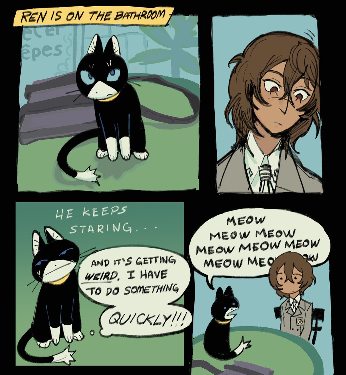 Eelektrossfan's tweet photo. (P5) Morgana posting https://t.co/o7RMr327d3