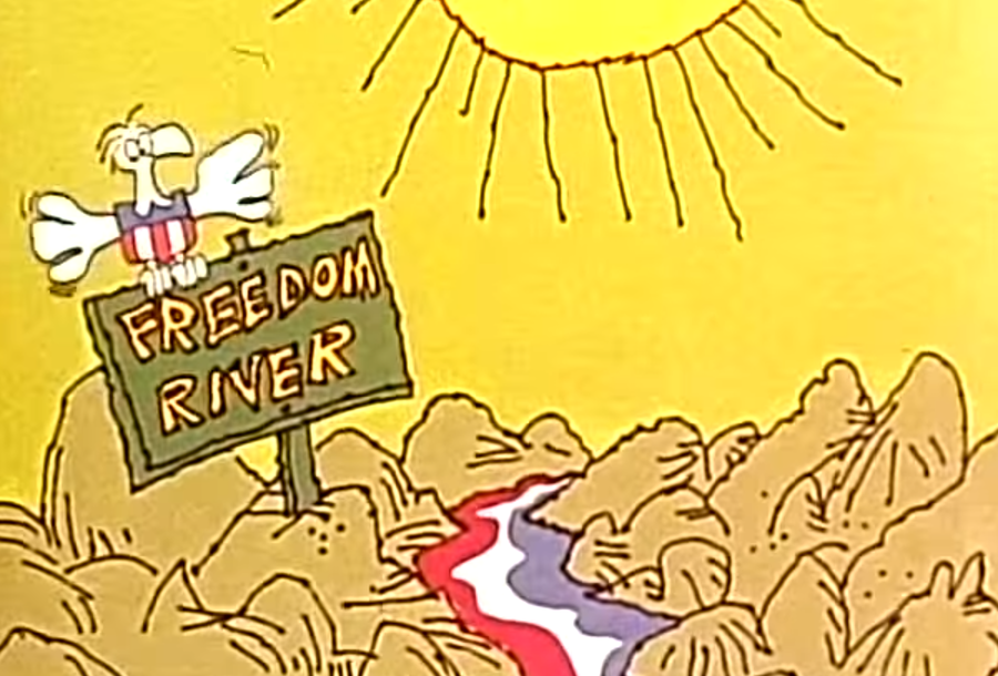 Orson Welles Narrates an Animated Parable About How Xenophobia &amp; Greed Will Put America Into Decline (1971) openculture.com/2024/10/orson-…