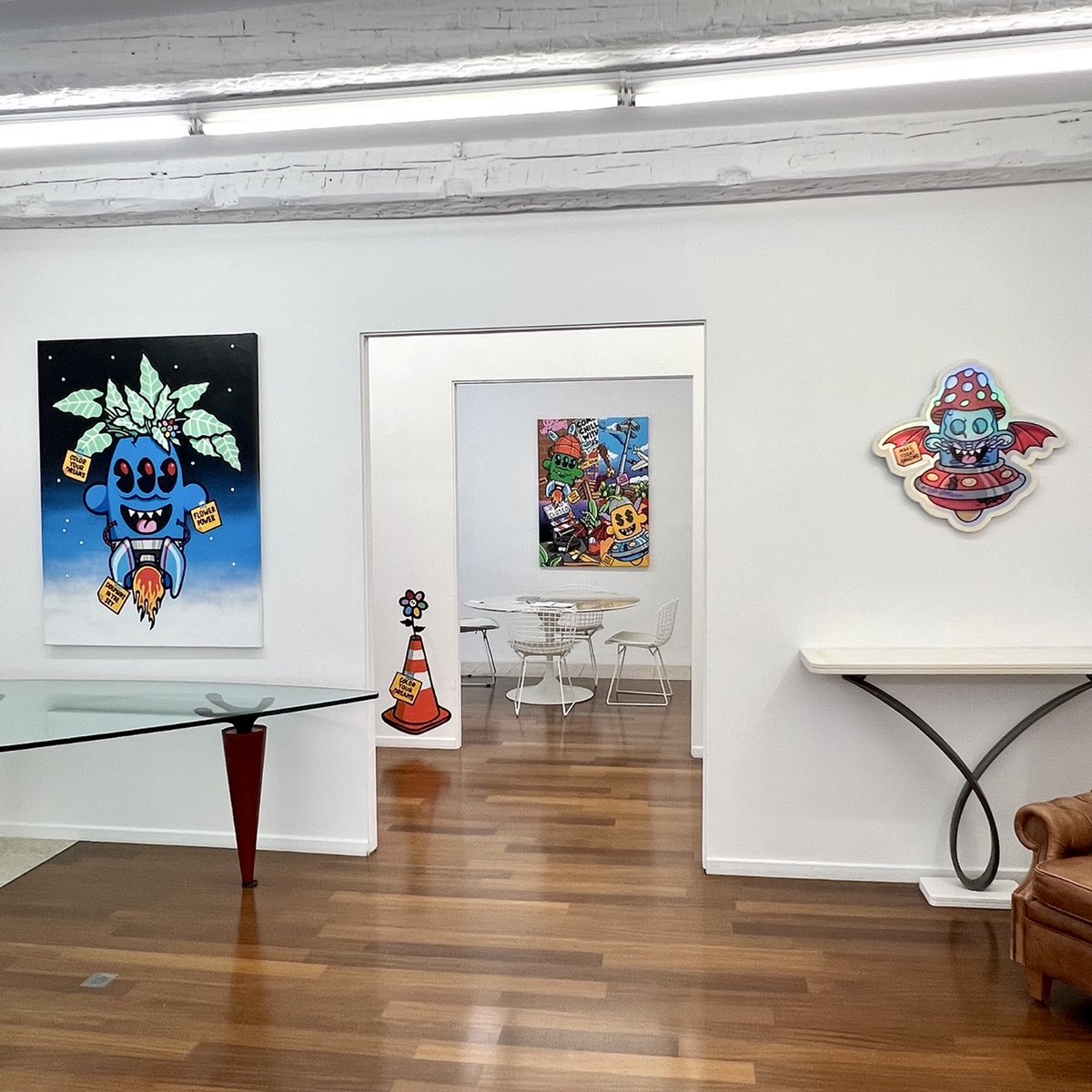 🔥 Dernière chance ce weekend pour découvrir l'expo IMAGINATION à la GCA Gallery avant la fermeture du 1er novembre ! Venez vite voir les œuvres de Barnabé ou explorez notre site en ligne 💻.  
#StreetArt #PopArt #Nice