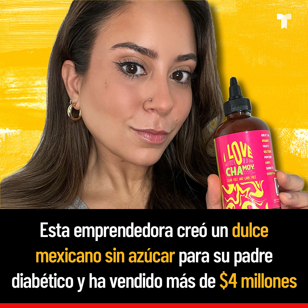 TelemundoNI's tweet photo. Al padre de esta emprendedora hispana le diagnosticaron diabetes y no había una alternativa sin azúcar para algunos de los dulces mexicanos favoritos de su padre, así que ella decidió fabricarlos y crear I Love Chamoy. Su historia aquí: https://t.co/fVhmDOkwWA
#BisnessSchool https://t.co/A9GBdEd1rb