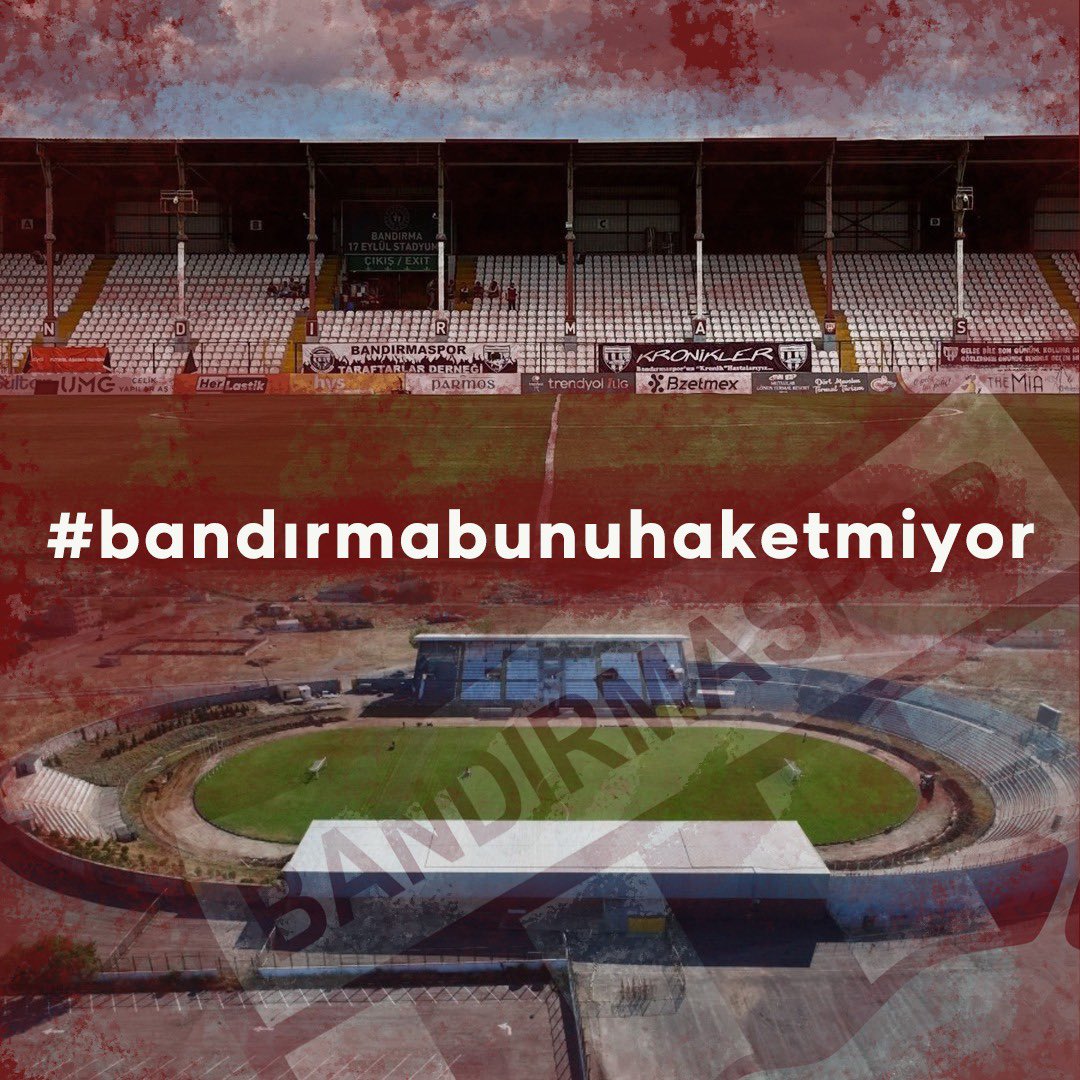 #bandırmabunuhaketmiyor

#Bandırmaspor