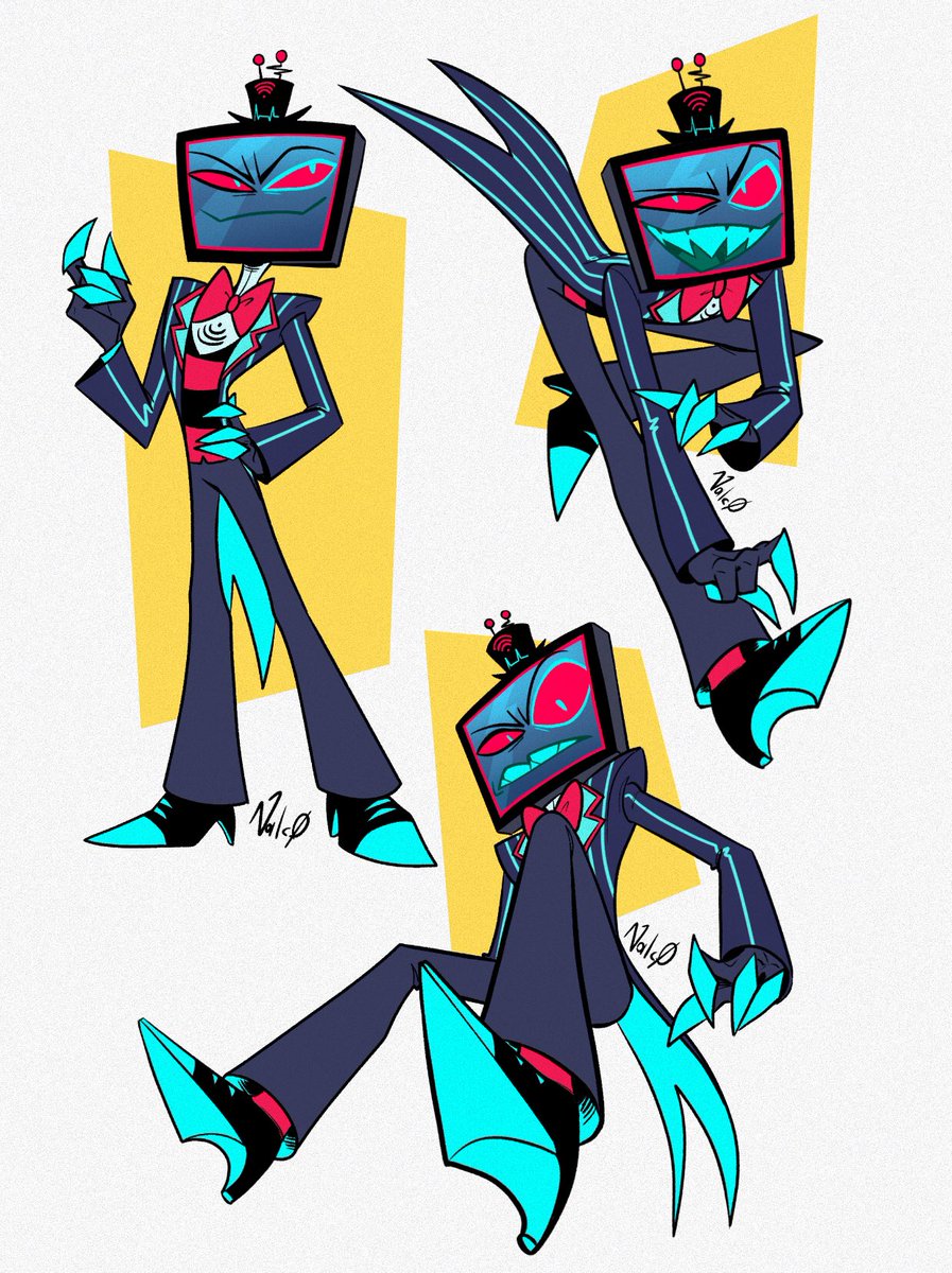 Valc0_'s tweet photo. 📺💛

#HazbinHotel https://t.co/ovFlTrIu7H