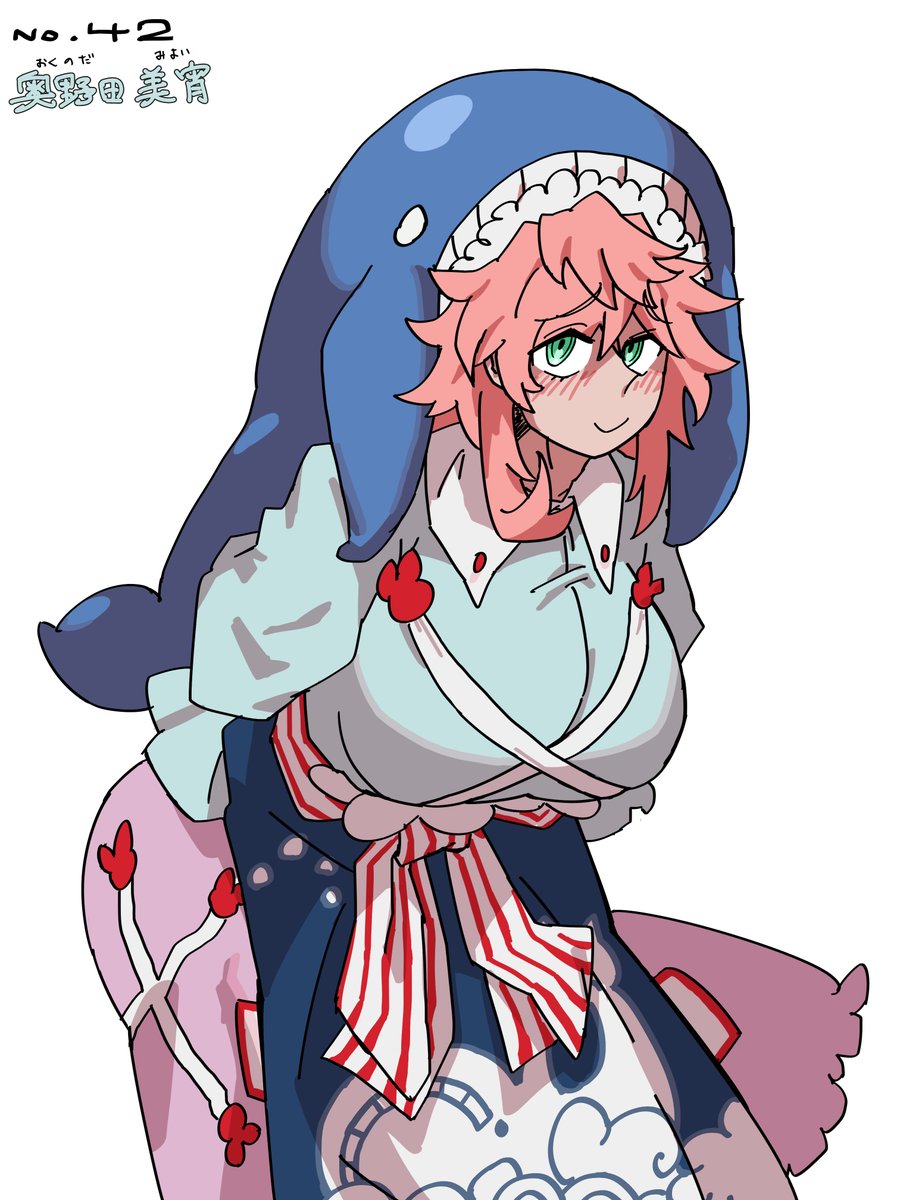 okinanocanvas's tweet photo. 東方キャラお絵描きコンプ
No.42 奥野田美宵 https://t.co/2vie8GRQur