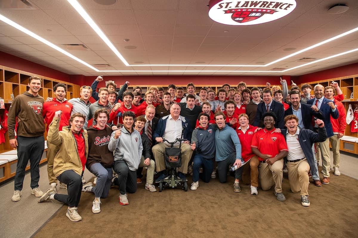 What a great day to be a Saint!  Thank you to George and Cathy Karpus and everyone who made this day possible!  We will not take it for granted! #Saintsfamily #Gamechanger