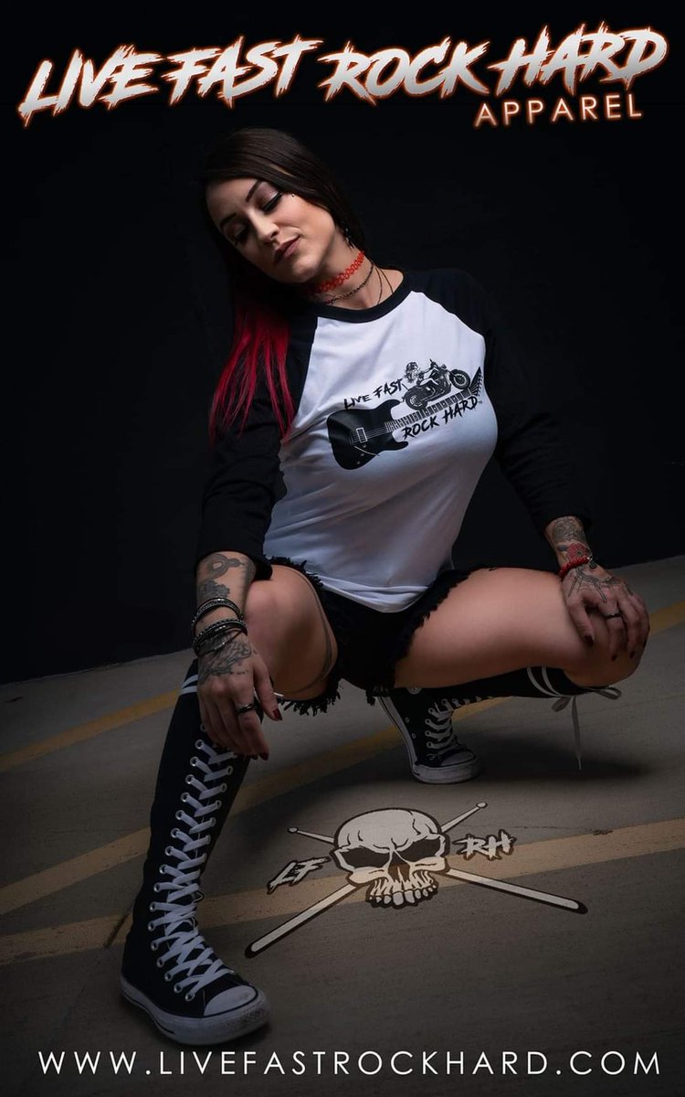 CallieJaneModel's tweet image. LIVE FAST - ROCK HARD APPAREL is officially open for business!! 🤘☠️ Rock out here, Rock out there, Rock out EVERYWHERE in one of these tough looking but very comfortable pieces available for both men and women! 🔥
Shop now at livefastrockhard.com 

📸 Tony Teresi