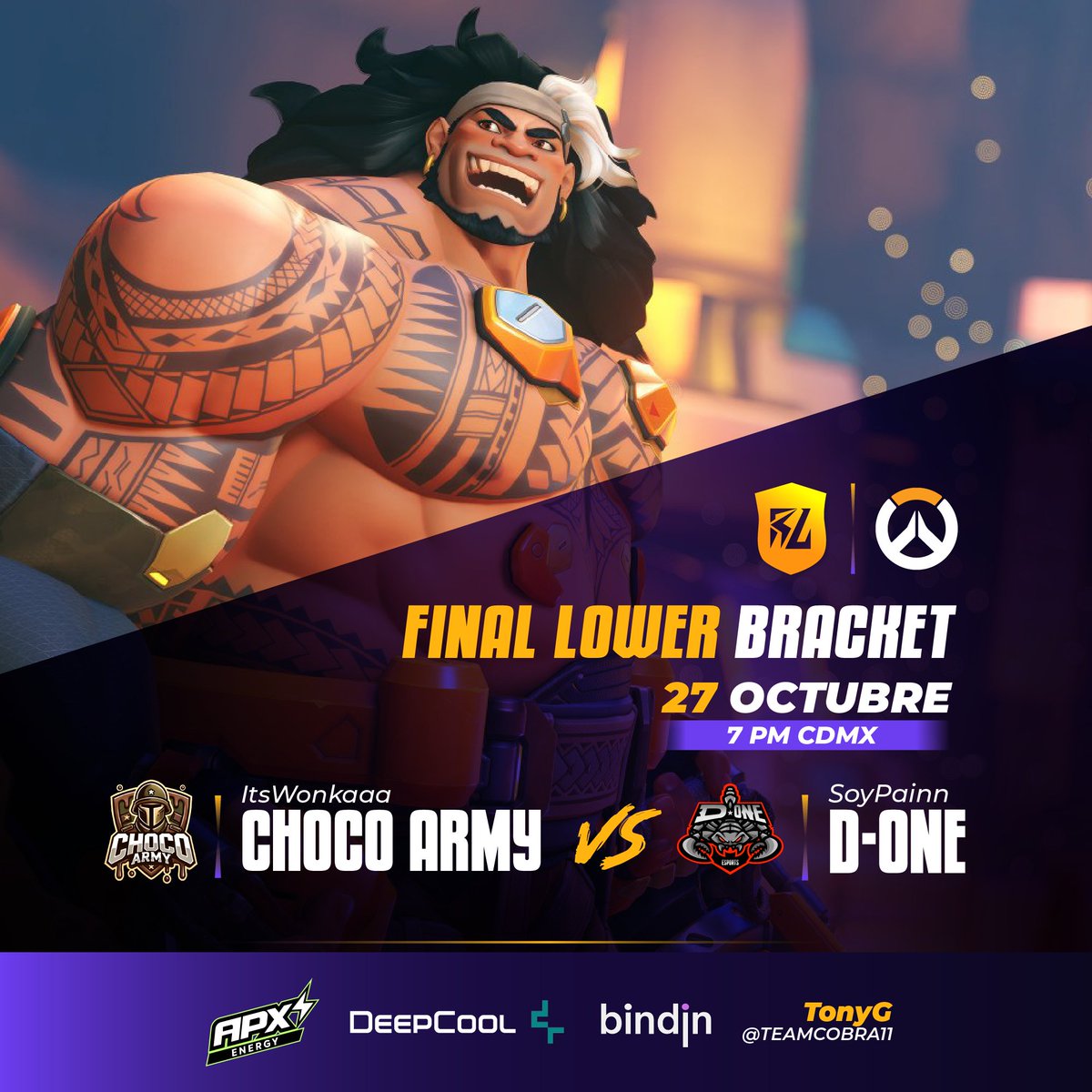 ⚡️FINAL LOWER BRACKET | RLEAGUE 2024
Rumbo a la recta final... SOLO UNO LLEGARÁ A LA GRAN FINAL ¿Qué equipo será? Apoya a tu team favorito 🔥
CHOCO ARMY 🆚 D-ONE
Mira hoy aquí 👉 twitch.tv/raijusleague
😎Top Donador: <a href="/TEAMCOBRA11/">TonyG</a>
🤑Sponsors: <a href="/bindin_gg/">Bindin</a> <a href="/DeepCoolMx/">DeepCool México</a> <a href="/APXENERGYMX/">APX ENERGY ⚡️</a>